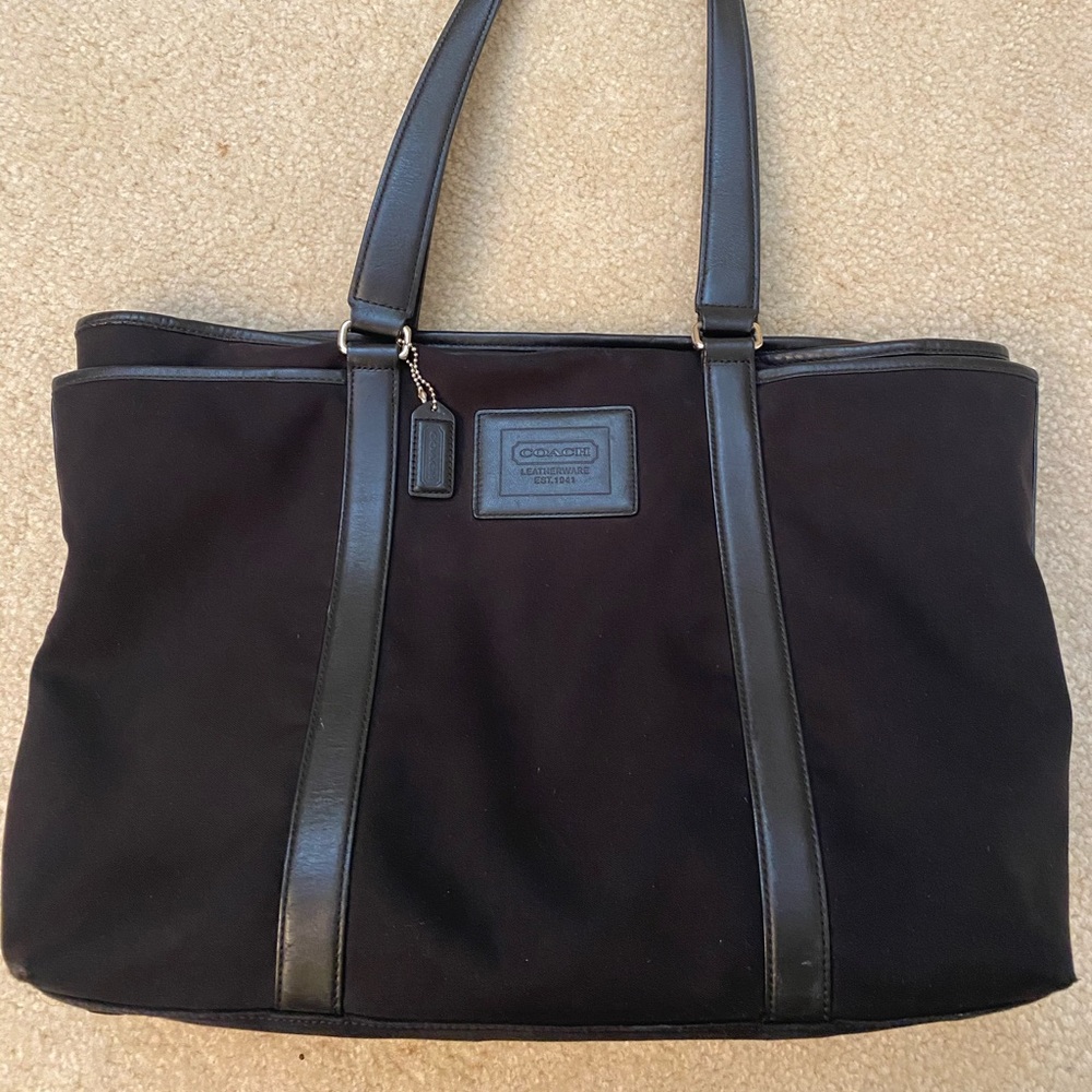 Coach Diaper Bag / Tote Black